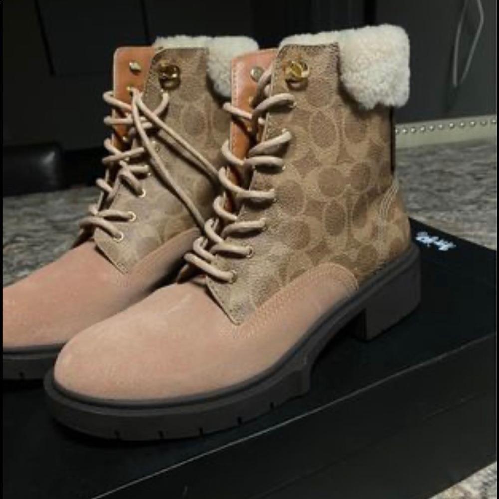 Brand new coach boots